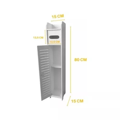 A1-Mueble Organizador de Baño Vertical