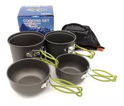 D4 - Set de Ollas Outdoor Camping