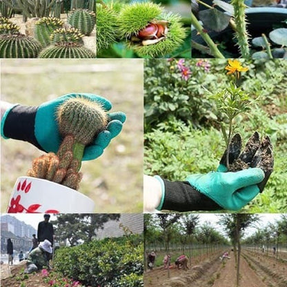 C3 - Guantes de Jardín con Garras