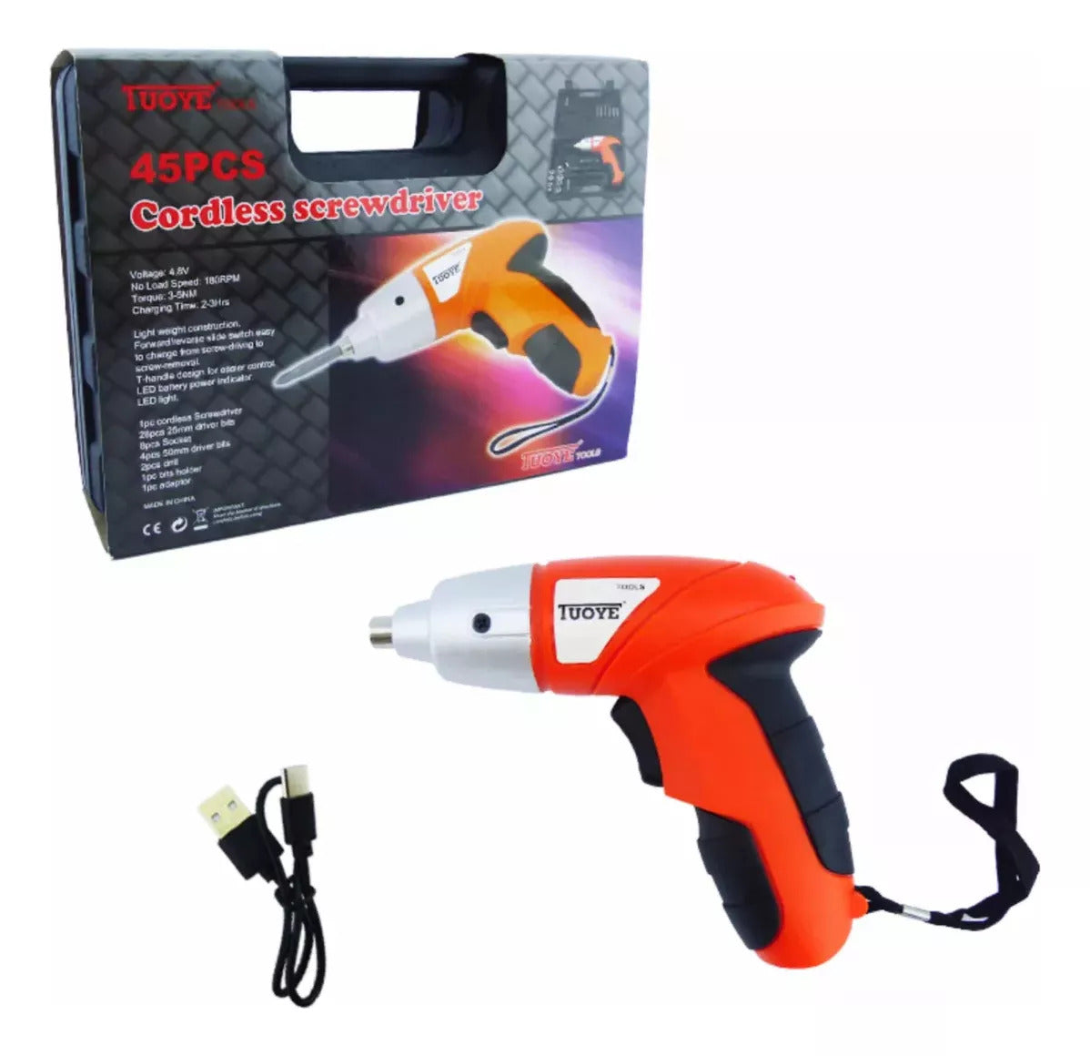 C3-Kit Atornillador Taladro Inalámbrico