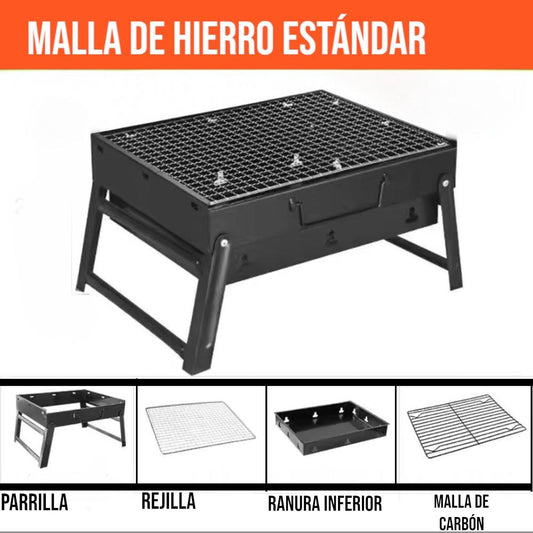 D4 - Parrilla Plegable Portátil - Camping
