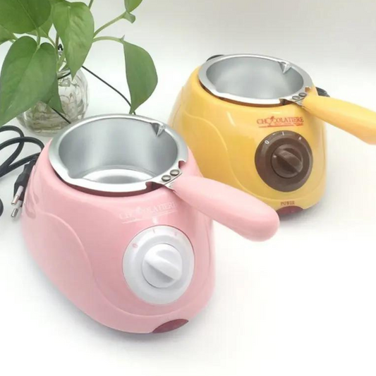 D4-Fondue Eléctrica para Derretir Chocolate y Caramelo