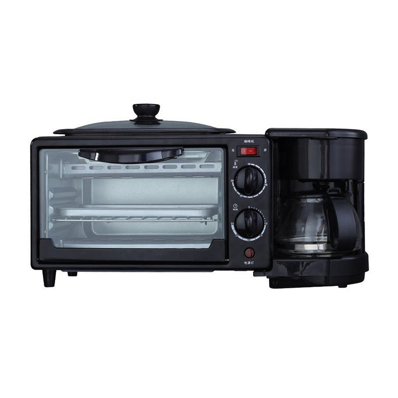 D4-Horno Eléctrico Cafetera Freidora 3 en 1