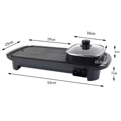 D4-Plancha Eléctrica Zona BBQ + Hot Spot